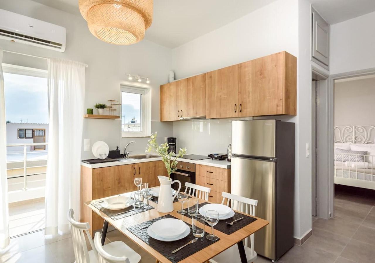 Cozy Apartment Evdoxia Khania Eksteriør bilde